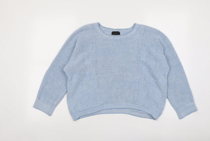 Womens UK Size 12 Topshop Blue Pullover Jumper