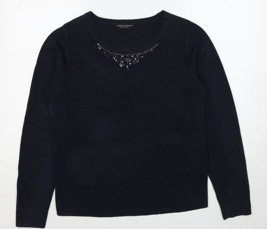 Womens UK Size 14 Dorothy Perkins Blue Pullover Jumper