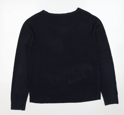 Womens UK Size 14 Dorothy Perkins Blue Pullover Jumper
