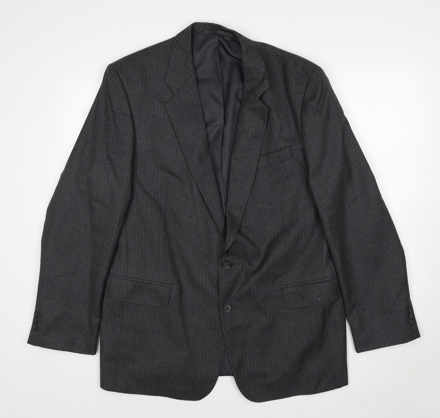 Mens UK Size 44 Greenwoods Regular Grey Suit Jacket