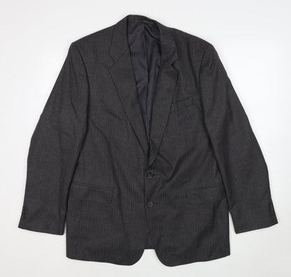 Mens UK Size 44 Greenwoods Regular Grey Suit Jacket