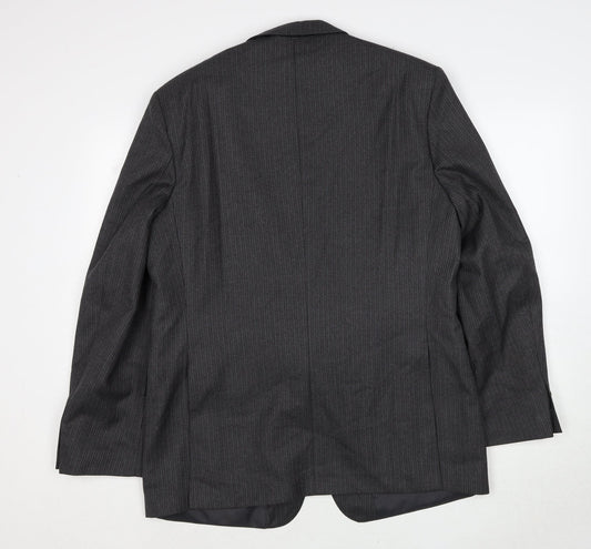 Mens UK Size 44 Greenwoods Regular Grey Suit Jacket