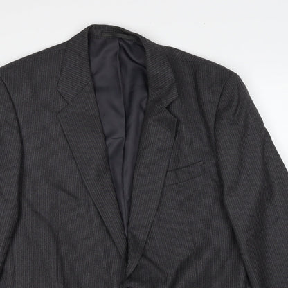 Mens UK Size 44 Greenwoods Regular Grey Suit Jacket