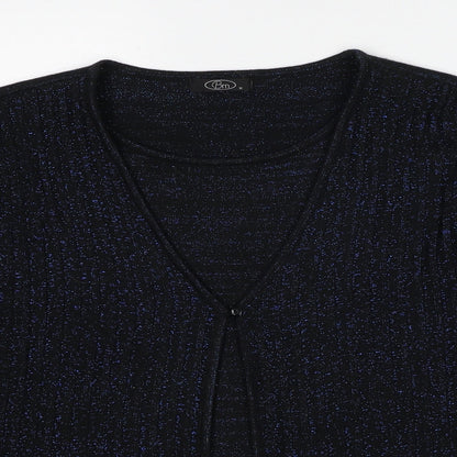 Womens UK Size M Bonmarché Black Cardigan Jumper