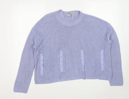 Womens UK Size 12 ASOS Blue Pullover Jumper