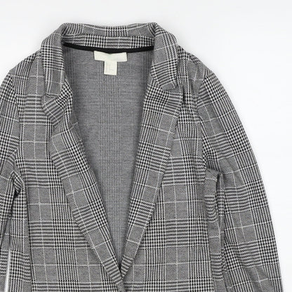 Womens UK Size 4 H&M Black Jacket
