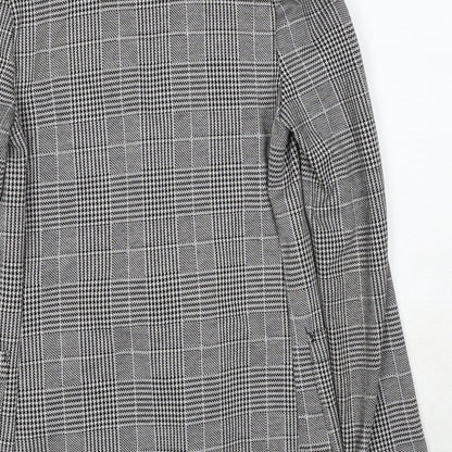 Womens UK Size 4 H&M Black Jacket