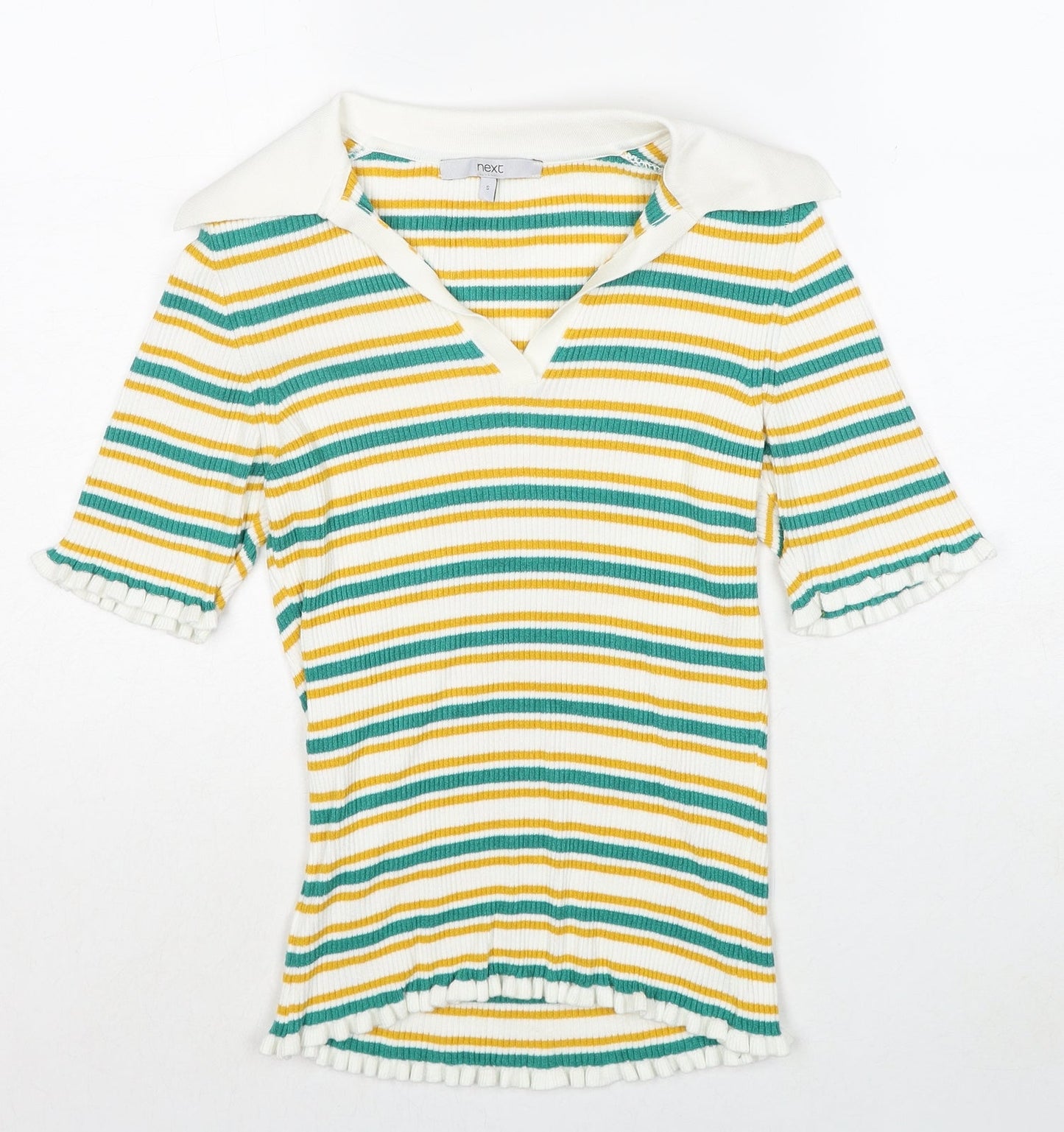 Womens UK Size S NEXT Multicoloured Pullover Jumper