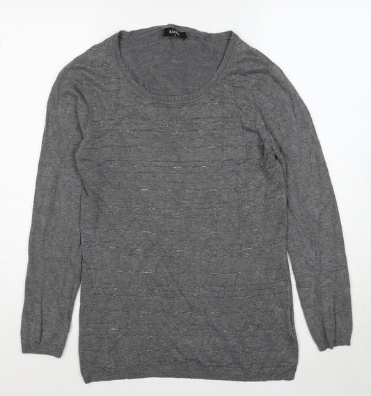 Womens UK Size M Klass Grey Pullover Jumper