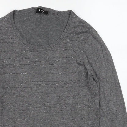Womens UK Size M Klass Grey Pullover Jumper