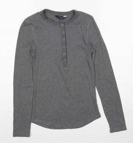 Womens UK Size 6 Marks and Spencer Grey Pullover Jumper