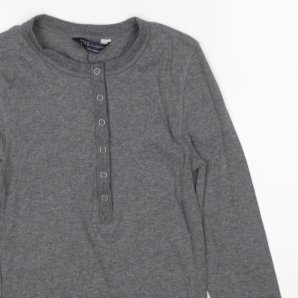 Womens UK Size 6 Marks and Spencer Grey Pullover Jumper