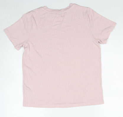Womens UK Size 16 Marks and Spencer Pink Pullover Jumper