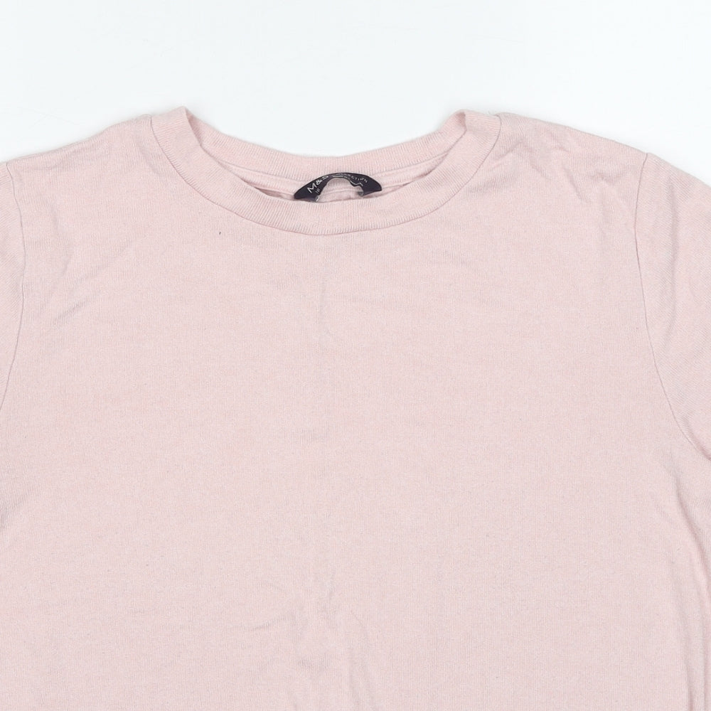 Womens UK Size 16 Marks and Spencer Pink Pullover Jumper