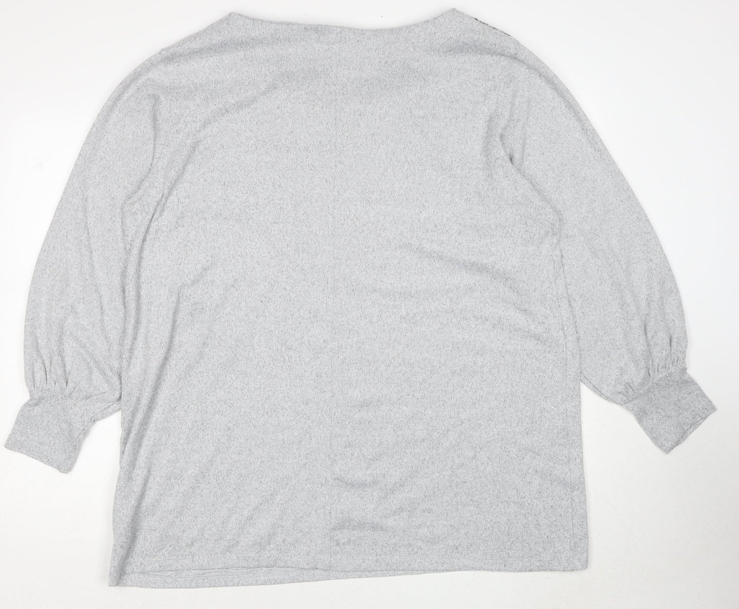 Womens UK Size 20 Marks and Spencer Grey Pullover Jumper