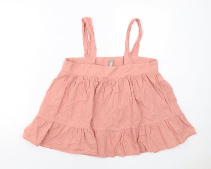 Womens UK Size 8 ASOS Pink Basic Tank