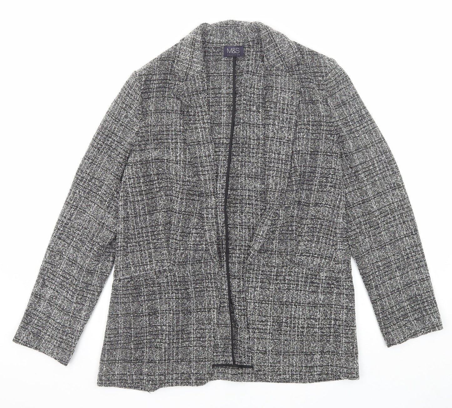 Womens UK Size 12 Marks and Spencer Black Jacket