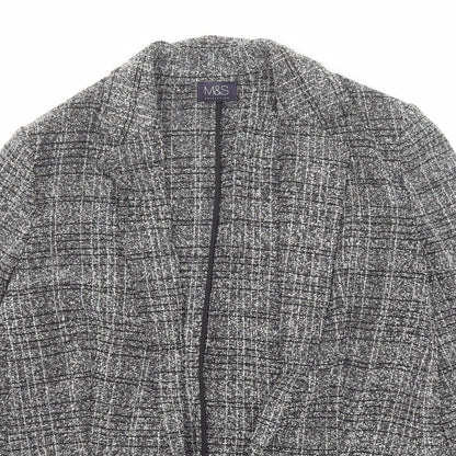 Womens UK Size 12 Marks and Spencer Black Jacket