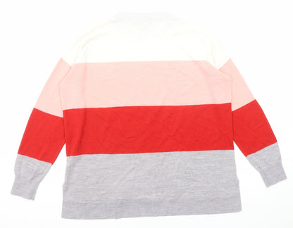 Womens UK Size 12 Dorothy Perkins Multicoloured Pullover Jumper