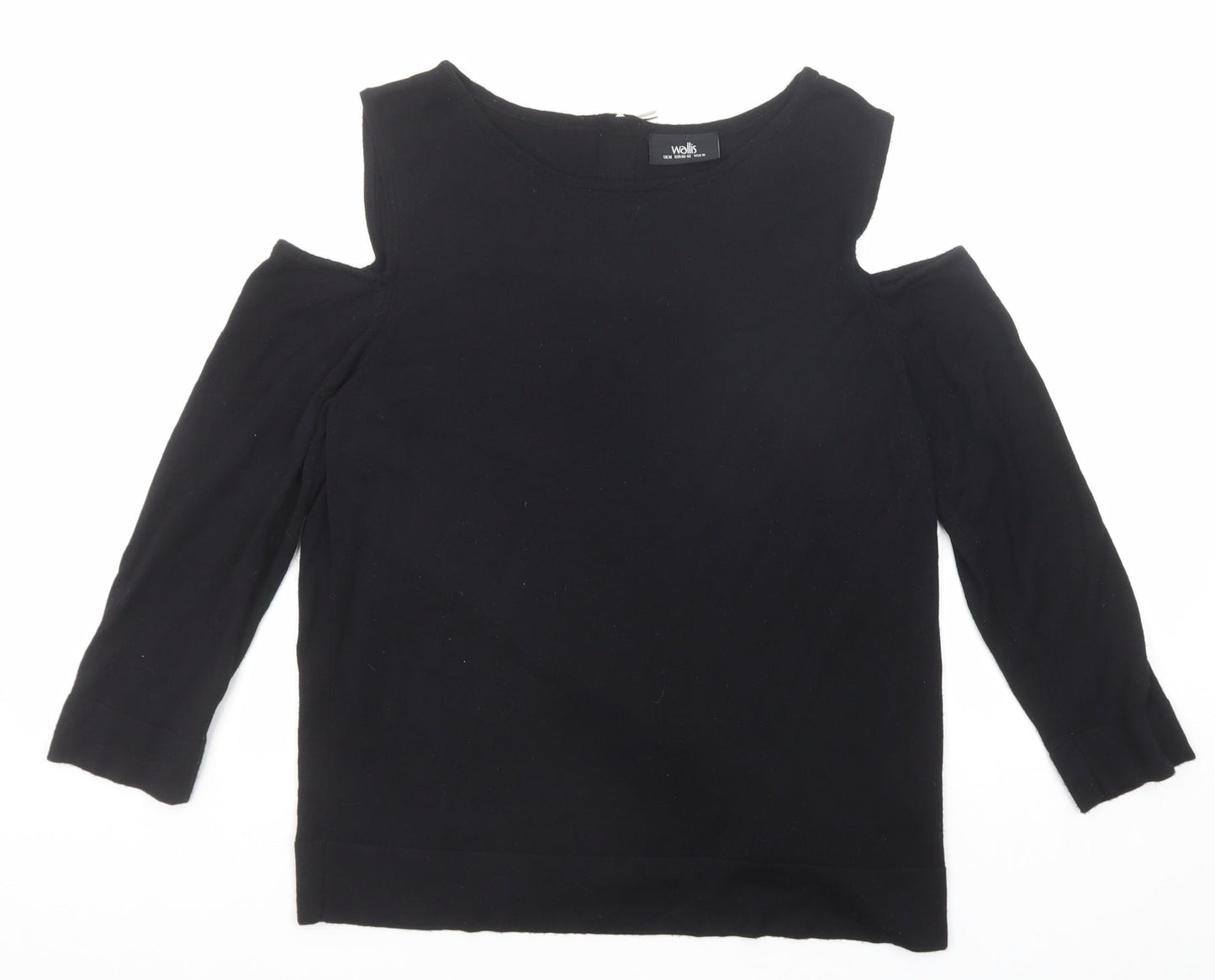 Womens UK Size M Wallis Black Pullover Jumper
