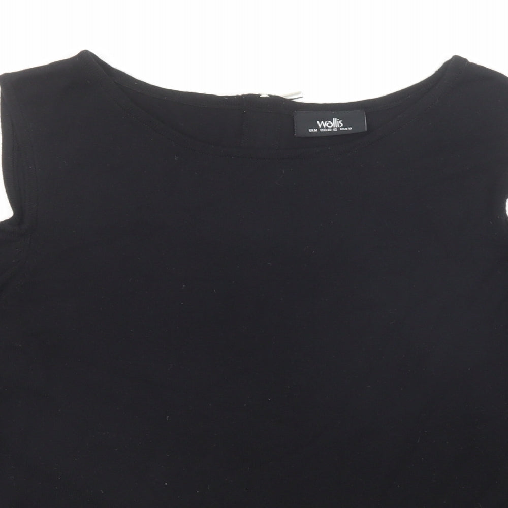 Womens UK Size M Wallis Black Pullover Jumper