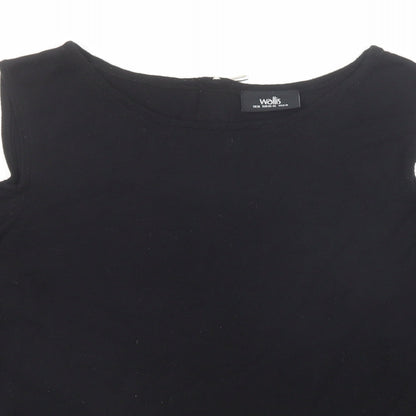 Womens UK Size M Wallis Black Pullover Jumper