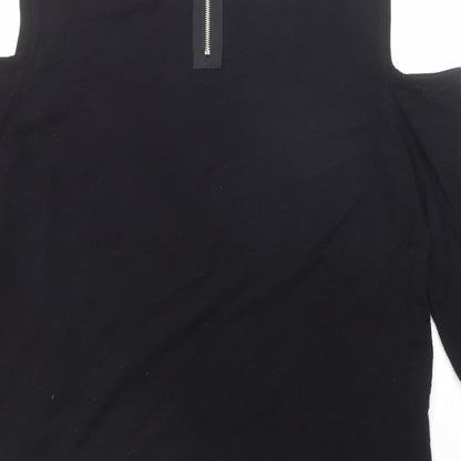 Womens UK Size M Wallis Black Pullover Jumper