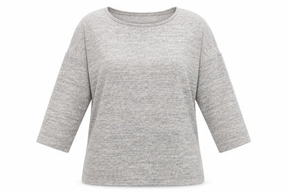 Womens UK Size 14 Warehouse Grey Basic Blouse