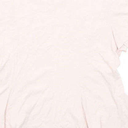 Womens UK Size L Gap Pink Basic T-Shirt