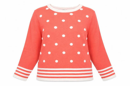 Womens UK Size XL Adrienne Vittadini Red Pullover Jumper