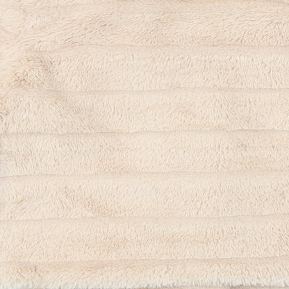 Little Miss Girls Beige Jacket Size XS Snap - Faux Fur