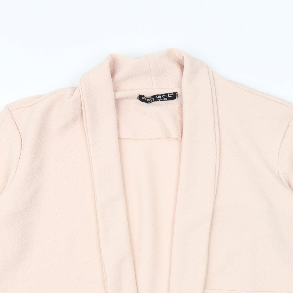 Womens UK Size 12 Select Pink Cardigan Jumper