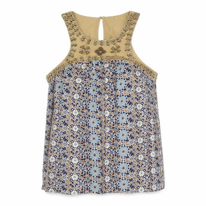Womens UK Size S United Colors of Benetton Brown Basic Tank