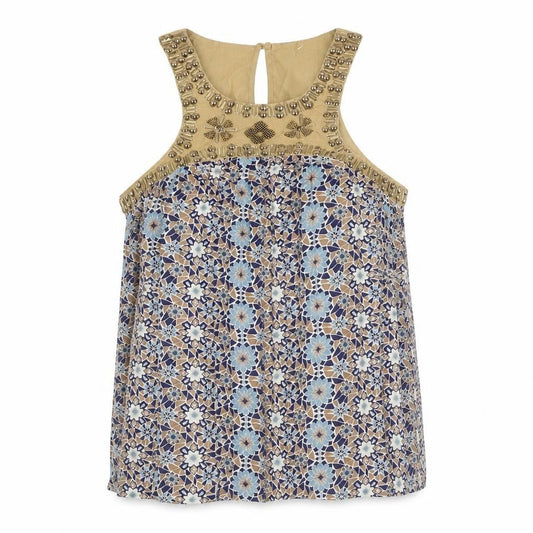 Womens UK Size S United Colors of Benetton Brown Basic Tank