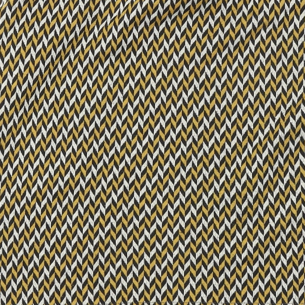 New Look Womens Yellow Geometric Polyester A-Line Skirt Size 6