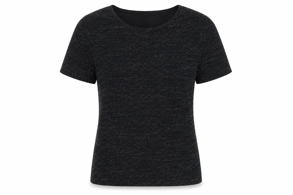 Womens UK Size M Klass Black Basic T-Shirt
