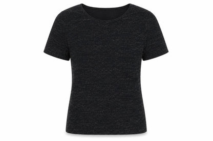 Womens UK Size M Klass Black Basic T-Shirt