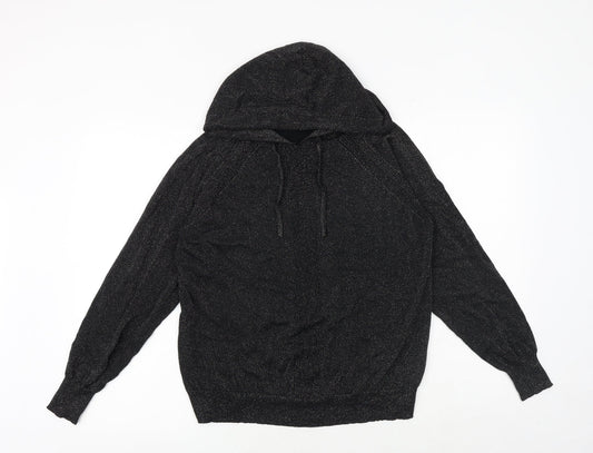 Womens UK Size 12 NEXT Black Pullover Jumper