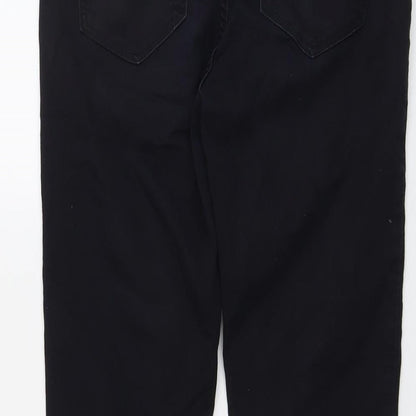 New Look Womens Blue Cotton Skinny Jeans Size 10 L27 in Regular Button