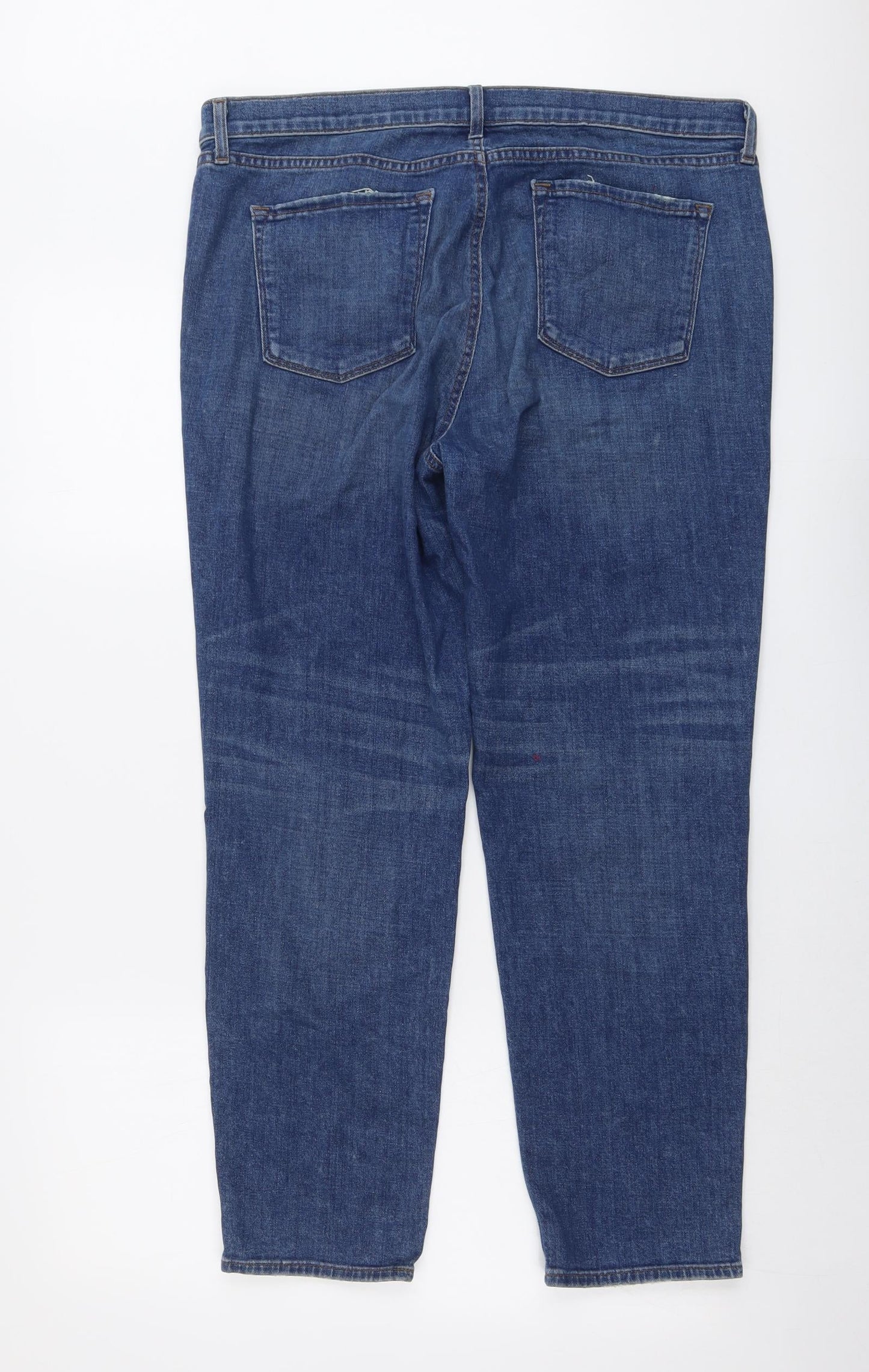 J Brand Mens Blue Cotton Straight Jeans Size 32 in L28 in Regular Button