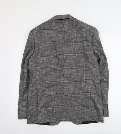 Mens UK Size 40 Marks and Spencer Regular Grey Suit Jacket