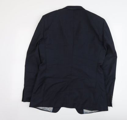 Mens UK Size 40 NEXT Regular Blue Suit Jacket