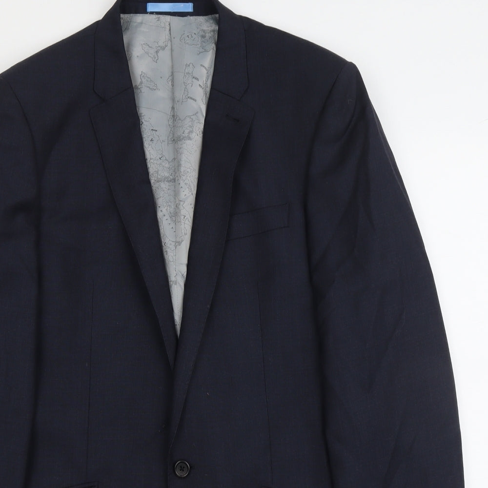 Mens UK Size 40 NEXT Regular Blue Suit Jacket