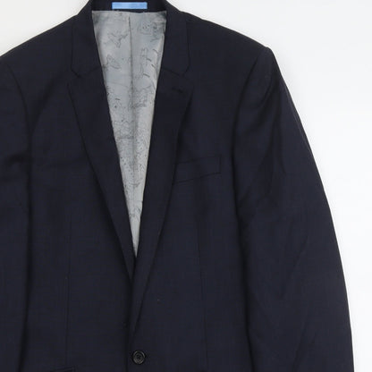 Mens UK Size 40 NEXT Regular Blue Suit Jacket