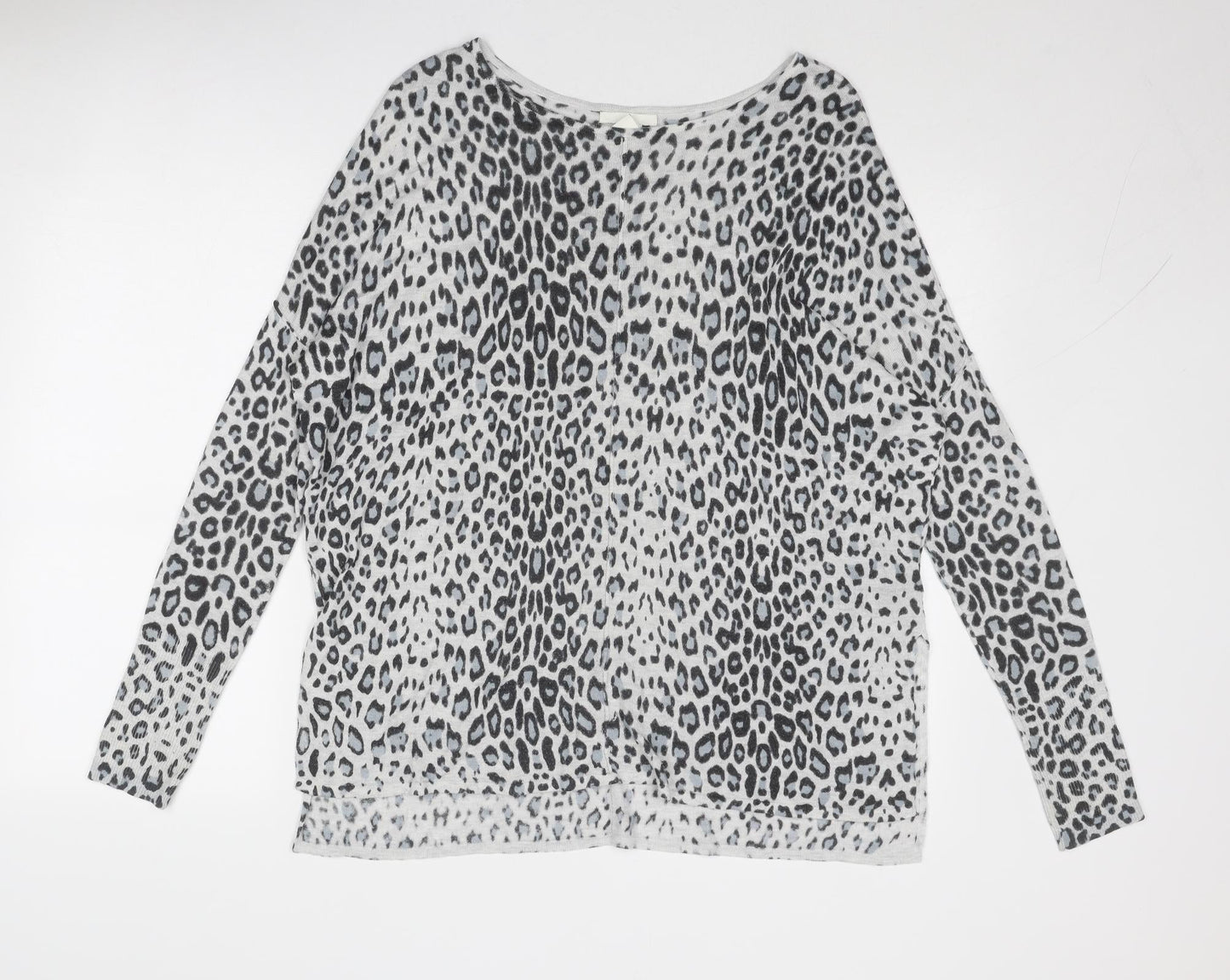 Womens UK Size S H&M Grey Pullover Jumper