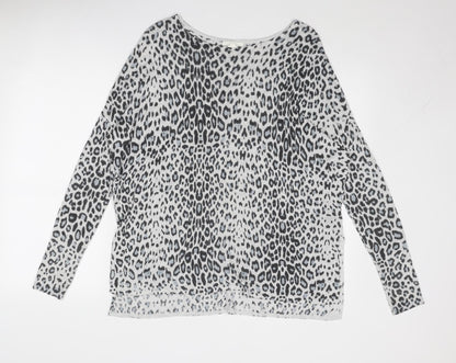 Womens UK Size S H&M Grey Pullover Jumper