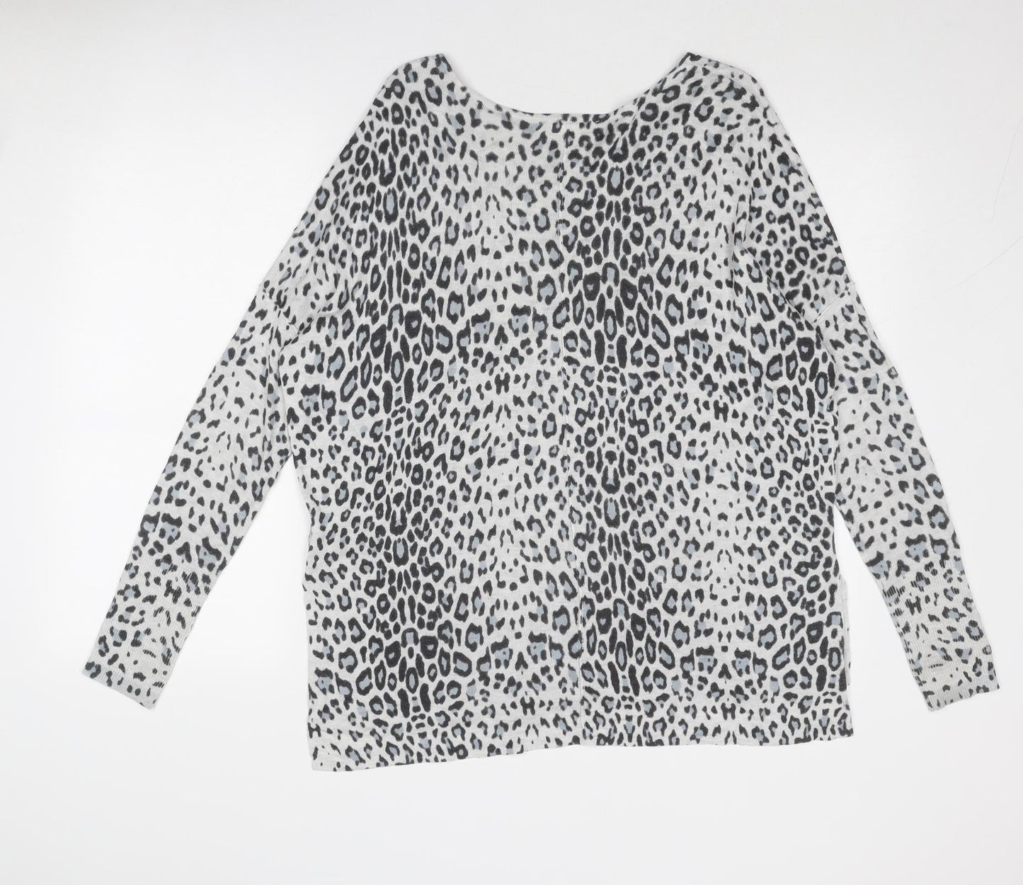 Womens UK Size S H&M Grey Pullover Jumper