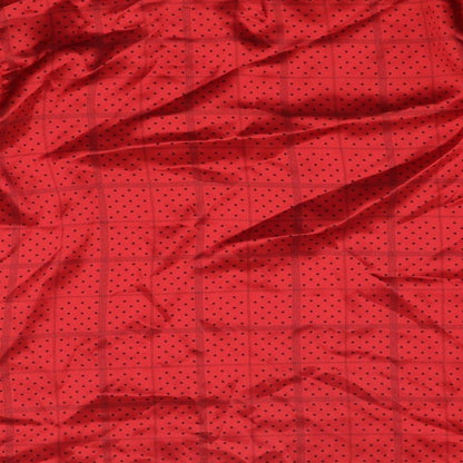 Principles Womens Red Geometric Polyester Basic Blouse Size 6 Round Neck