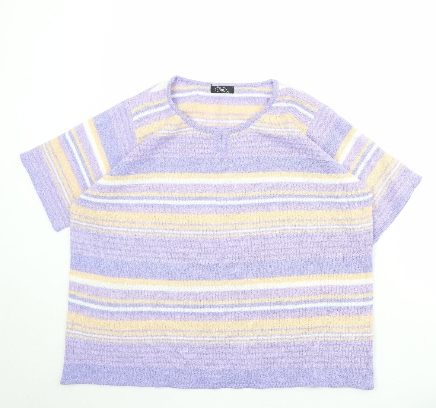 Womens UK Size XL Bonmarché Purple Pullover Jumper