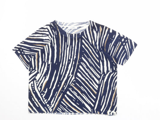 Womens UK Size 14 Marks and Spencer Blue Pullover Jumper